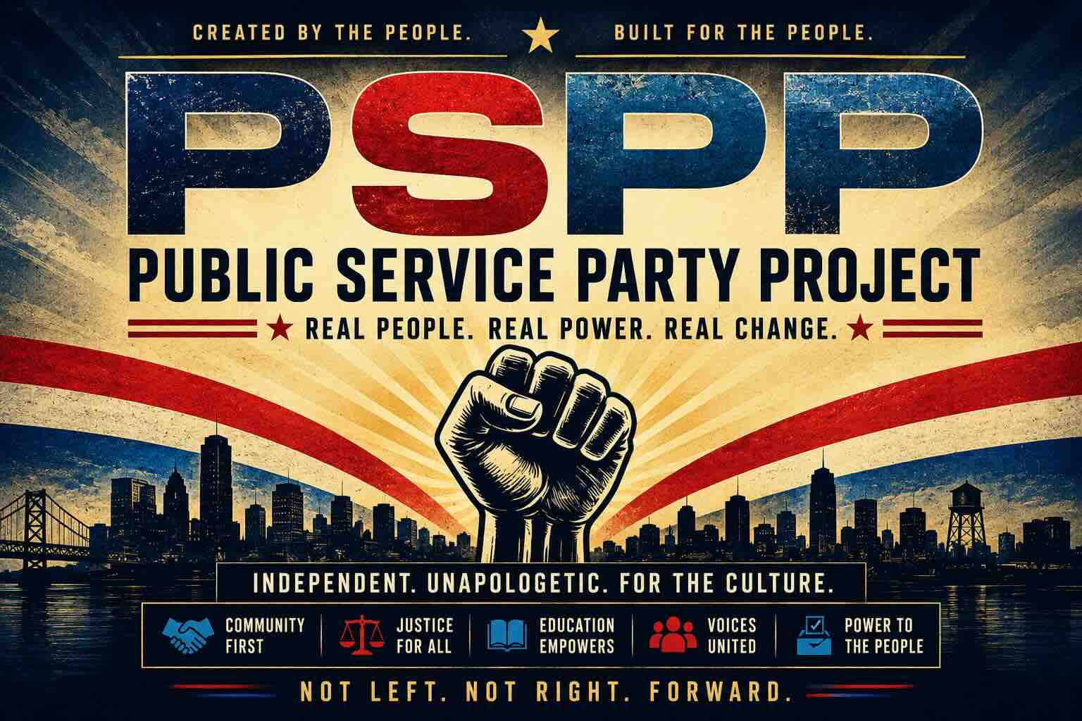 Public Service Project civic banner